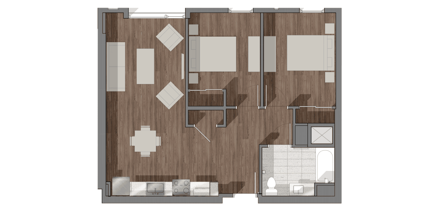 2 Bedroom Scaled No Text Scaled